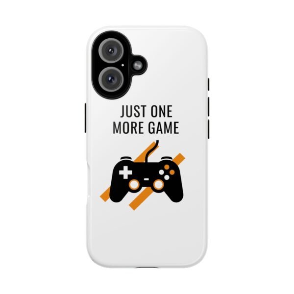 Gaming Phone Case - Just One More Game Controller Design, Gift for Gamers, Phone Accessories, Fun Tech Decor, Gamer Gifts
