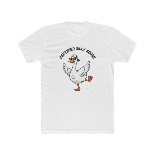 Certified Silly Goose Unisex Cotton Crew Tee, Fun Graphic Tee, Gift for Goose Lovers, Humorous T-Shirt, Casual Wear, Quirky Style