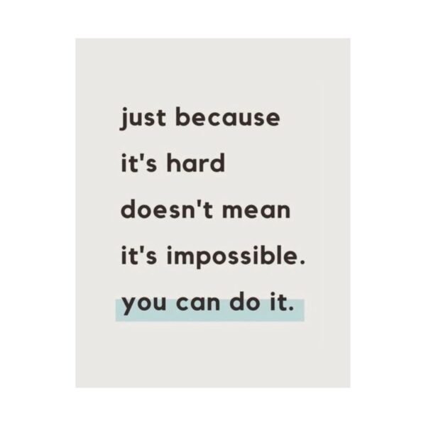 Motivational Satin Poster | Inspirational Wall Art | Encouragement Decor | Home Office Decor | Gift for Students, Quarantine [...]