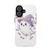 Cute Ghost Phone Case for Halloween, Tough Protective Cover, Spooky Gift, Kawaii Accessories, Cute Halloween Decor