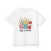 Back to School Kids Tee, Cute Cotton T-shirt, School Themed Kids Wear, Fun Classroom Apparel, Kids Gift for School