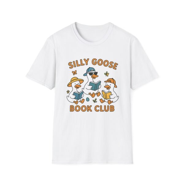 Silly Goose Book Club T-Shirt, Fun Literary Tee, Gift for Book Lovers, Casual Outfit, Summer Vibes, Book Club Merchandise