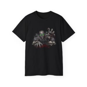Zombie Apocalypse Graphic Tee, Spooky Halloween Shirt, Unisex Horror T-Shirt, Gifts for Horror Fans, Casual Everyday Wear
