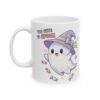 Too Cute to Spoo-n Ceramic Mug | Halloween Coffee Cup, Cute Ghost Mug, Spooky Drinks, Fun Gift, Fall Decor