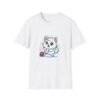 Cute Cat Playful Unisex T-Shirt, Funny Pet Shirt, Gift for Cat Lovers, Softstyle Tee, Animal Lover Apparel