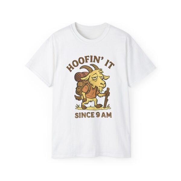 Hoofin' It Unisex Ultra Cotton Tee - Hiking Shirt, Outdoor Tee, Gift for Hikers, Adventure Apparel, Casual Wear