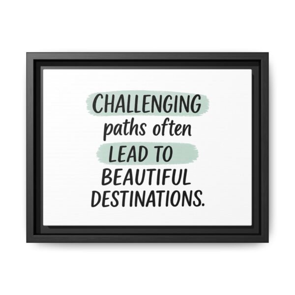 Inspirational Framed Wall Art - Motivational Quote Print, Home Decor, Gift for Navigating Challenges, Uplifting Quotes, Office Decor, [...]